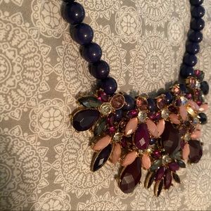 Pink & Purple Statement Necklace